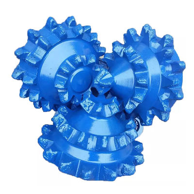 Taille standard tricône de trépans à molettes de roche de carbure de tungstène avec les dents en acier