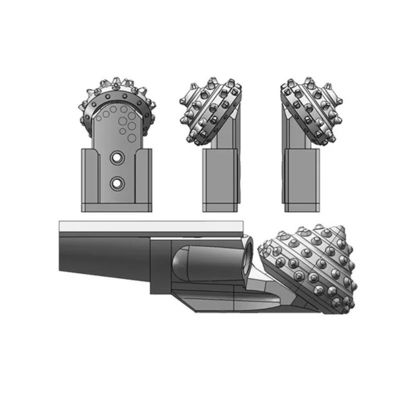 Haut acier au manganèse de HDD d'ouvreur horizontal de trou pour des outils de forage de roche