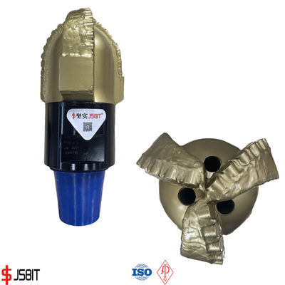 Industrie du forage pétrolier Pdc Bits Corps en acier 3 lames 8 1/2 pouces